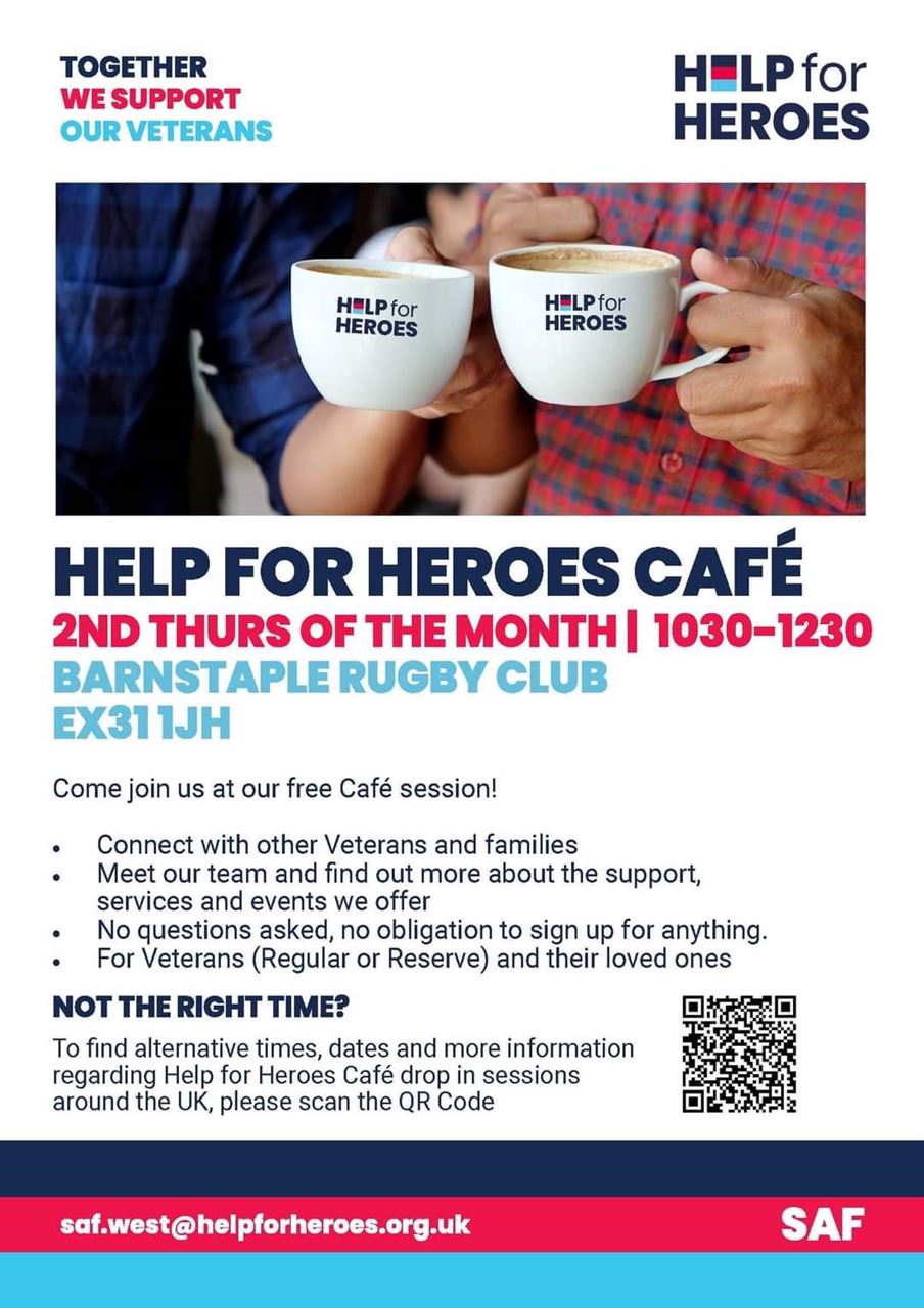 Help for heroes cafe